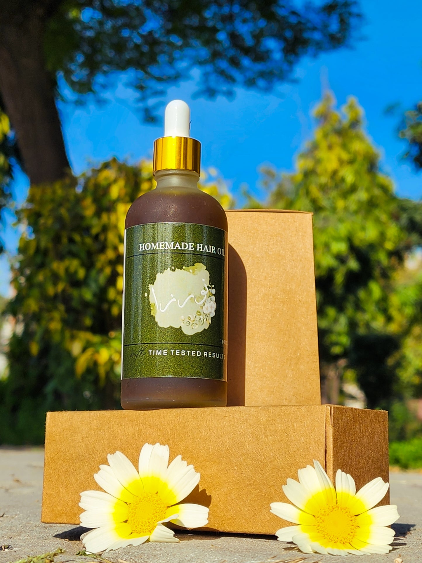 Homemade Hair Nourishment Oil