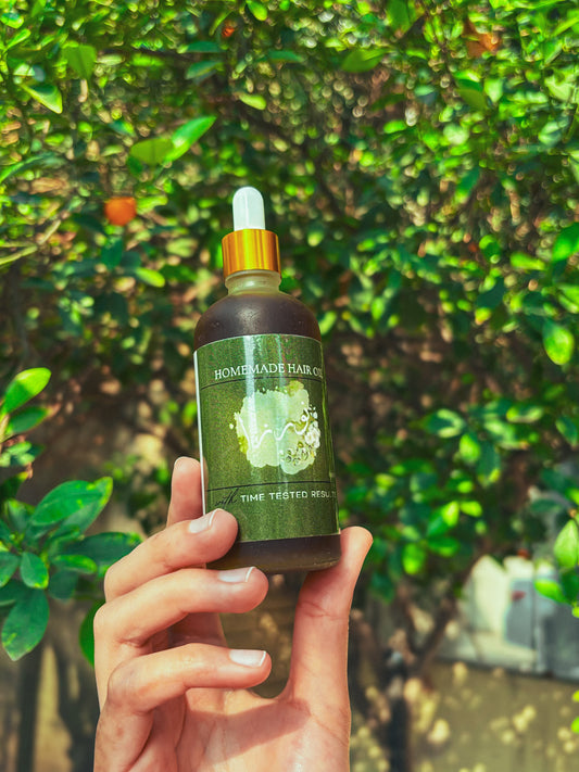 Homemade Hair Nourishment Oil