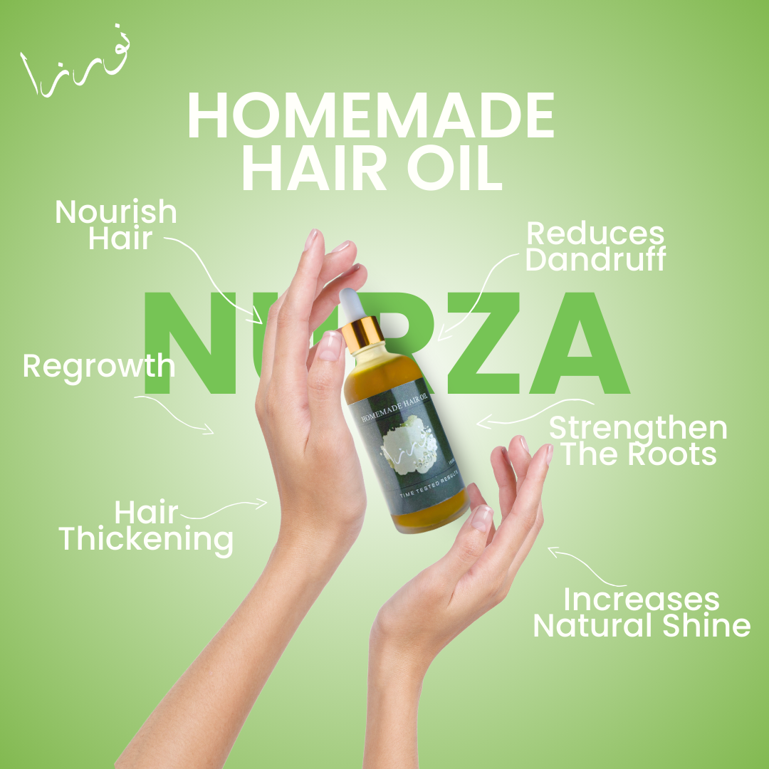 Homemade Hair Nourishment Oil